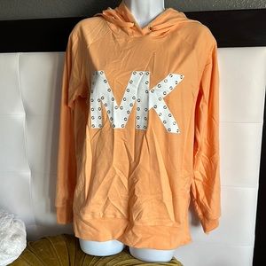MICHAEL KORS WOMEN'S MK LOGO HOODIE S